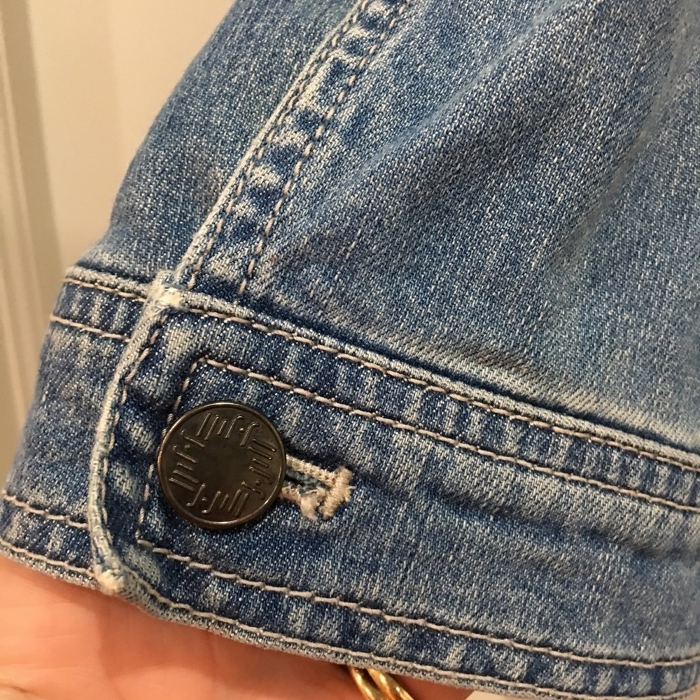J. Jill jean denim jacket size XS - Picture 3 of 8